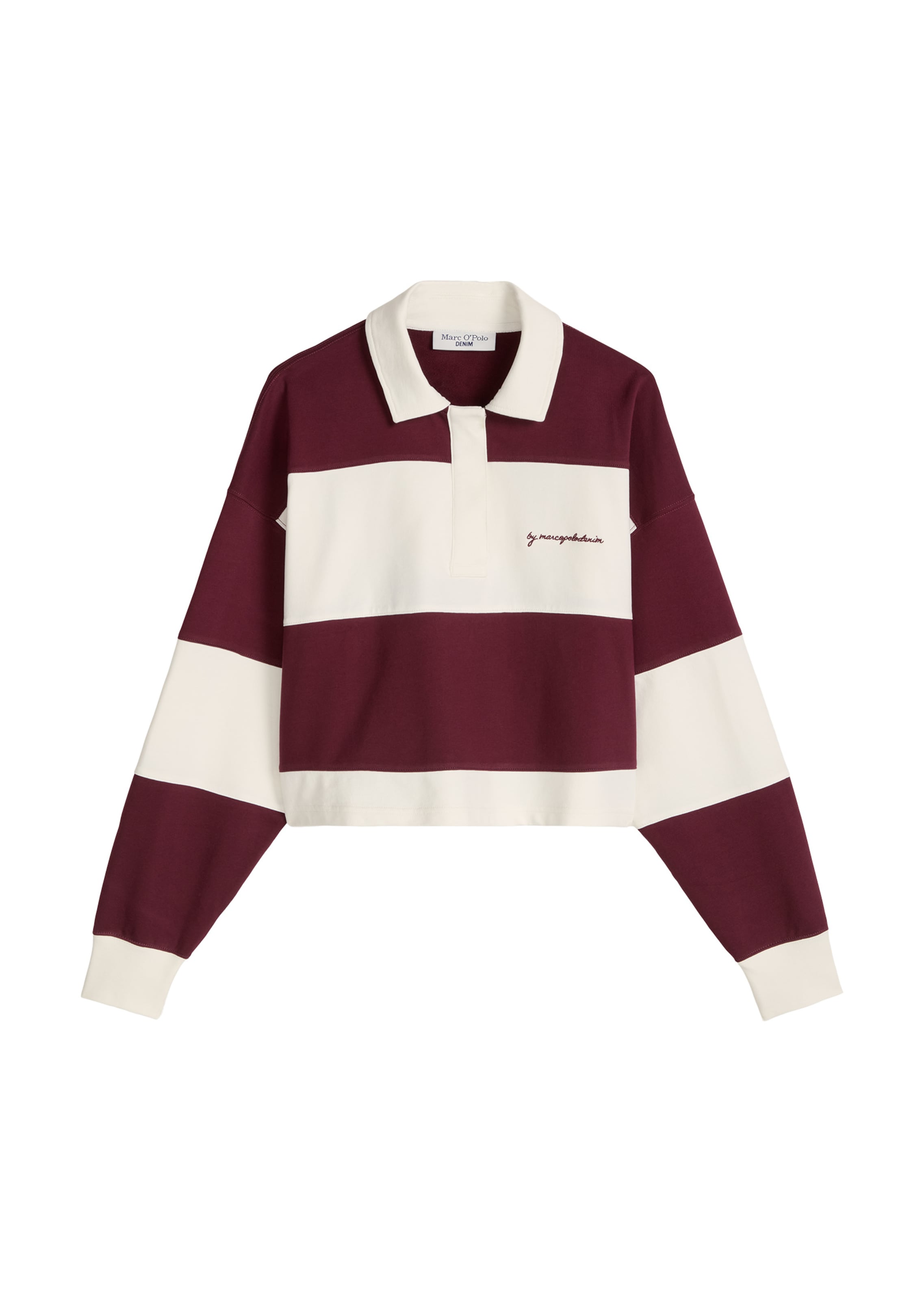 Marc O'Polo DENIM Sweatshirt in XXS in Dark red / White, Item view