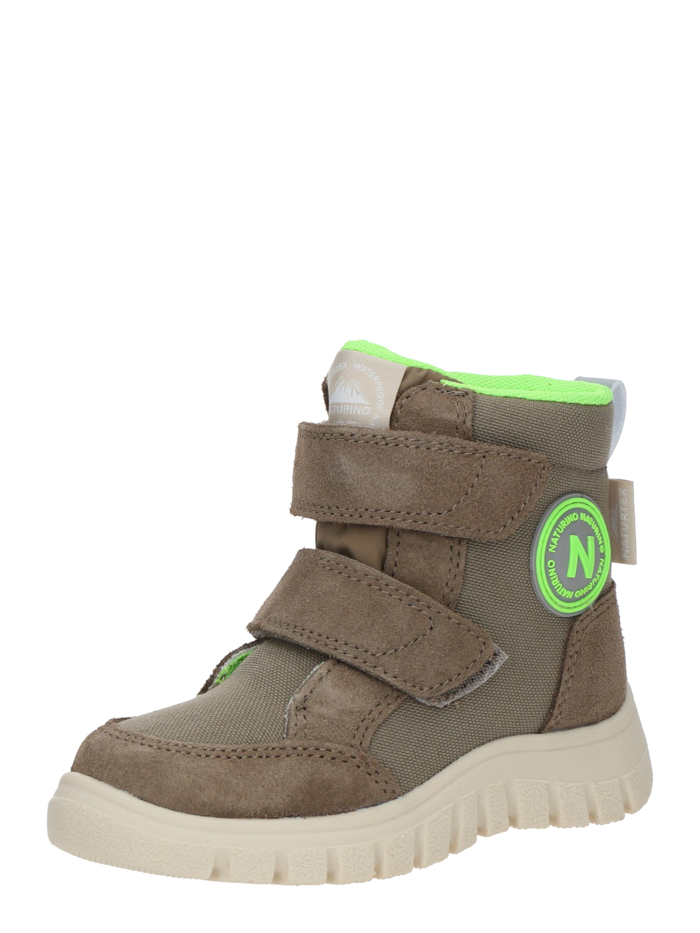 NATURINO Snowboots 'Geminae' in Braun: Vorderseite