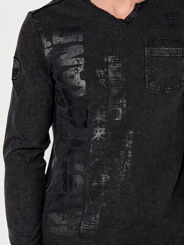 KOROSHI Shirt in Zwart