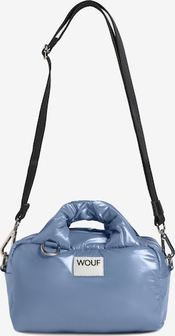 Wouf Handtasche 'Glossy' in Blau: Vorderseite