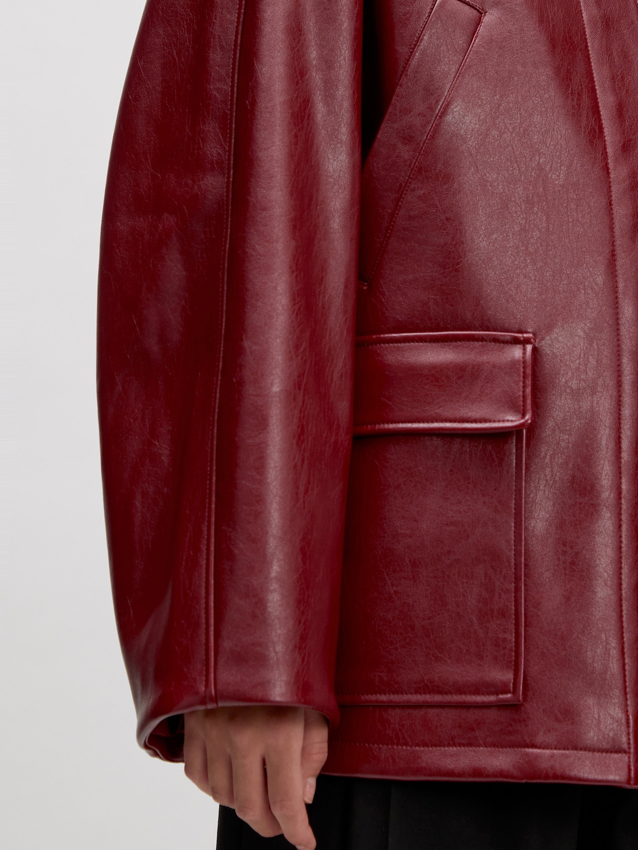 EDITED Produkte Jacke 'Carin' rot