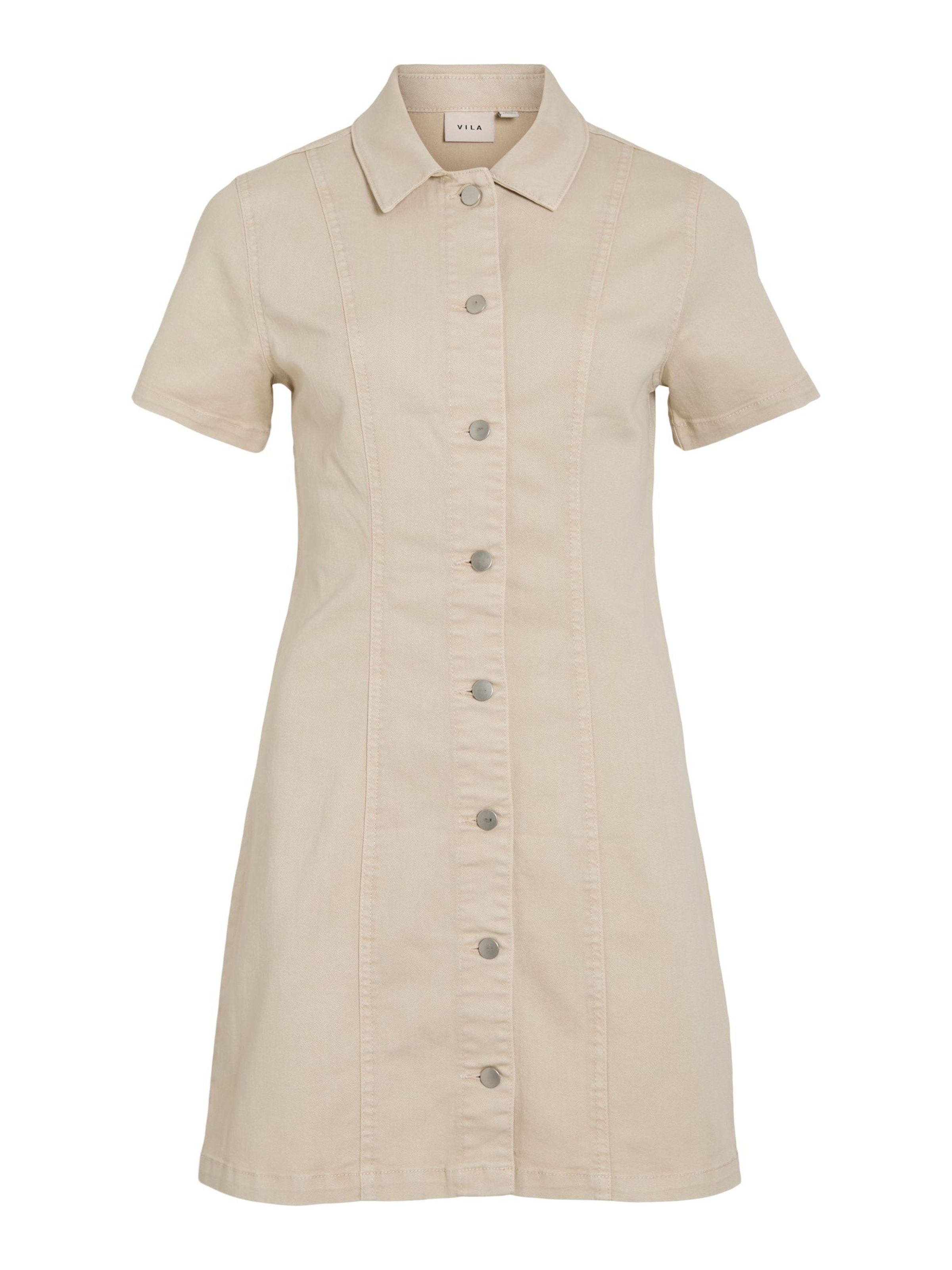 VILA Dress 'VINisa' in Beige: front