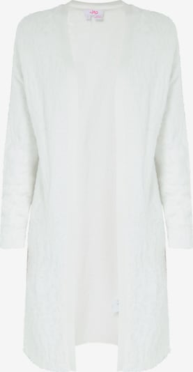 MYMO Adīta jaka, krāsa - balts, Preces skats