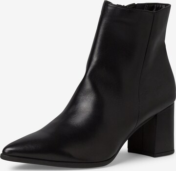 TAMARIS Ankle boots σε μαύρο: μπροστά