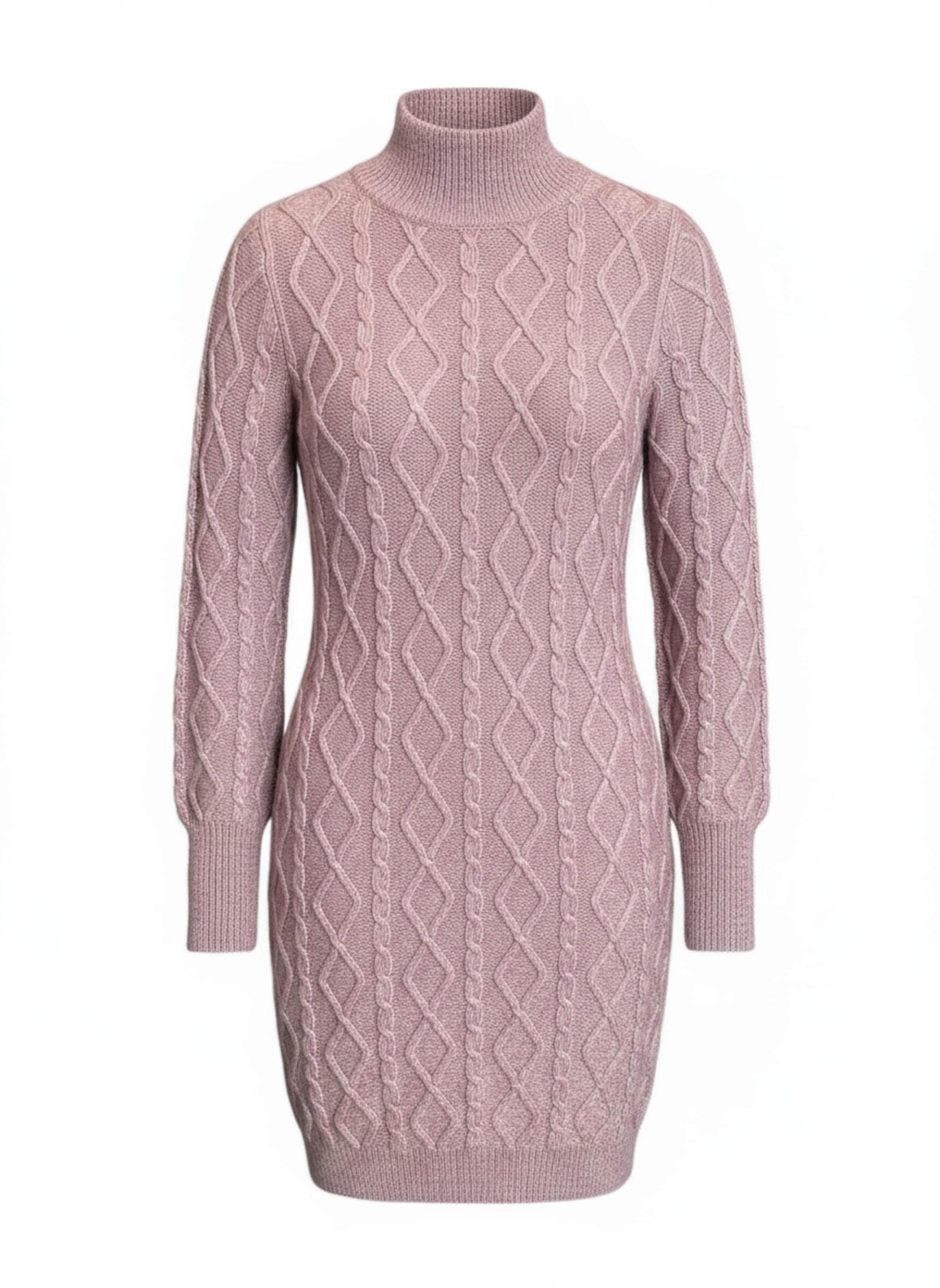 Robes en maille 'Pina' studioselect en rose : devant