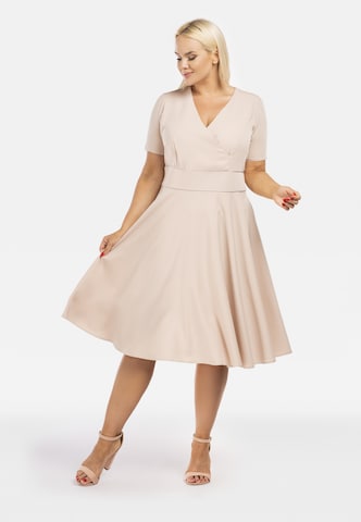 Karko Cocktailkleid 'DONKA' in Beige