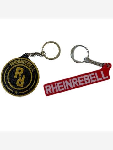 Rheinrebell Key ring in Black: front