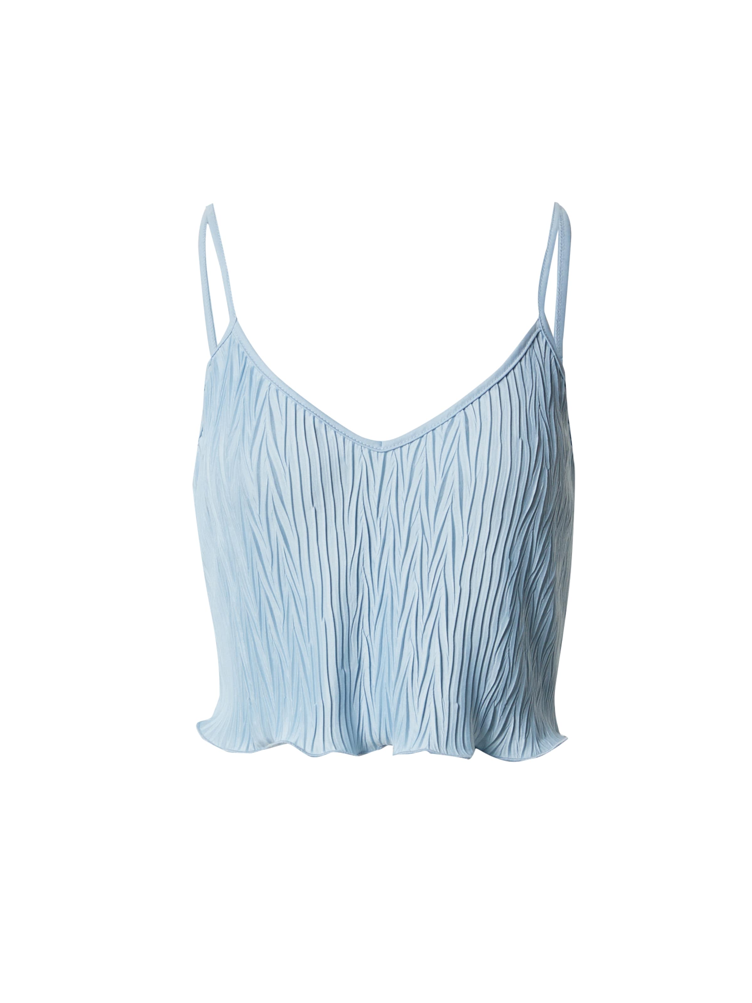 ABOUT YOU x Laura Giurcanu Top 'Leni' in Blue: front