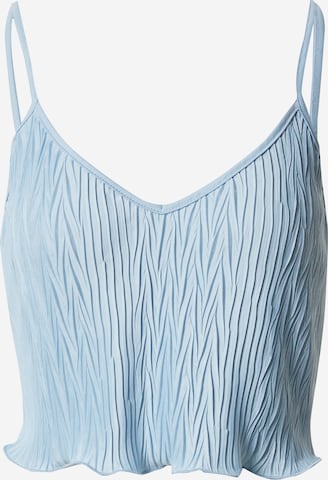 ABOUT YOU x Laura Giurcanu Top 'Leni' in Blue: front
