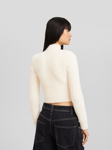 Bershka Pullover in Beige