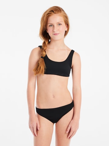 PROTEST Bustier Bikini 'PRTRose JR' in Schwarz