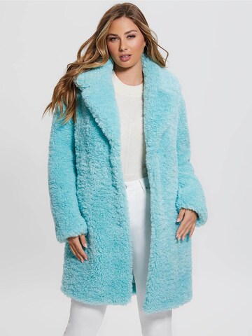 GUESS Winter Coat in Blue: front