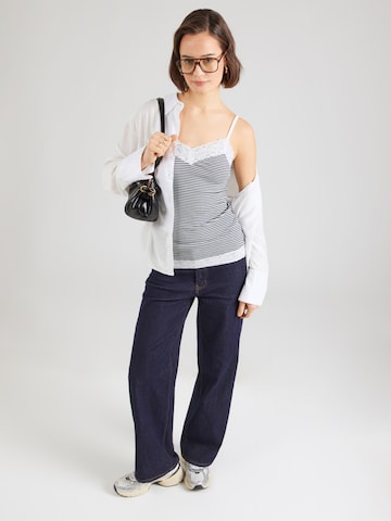 HOLLISTER Топ в синьо