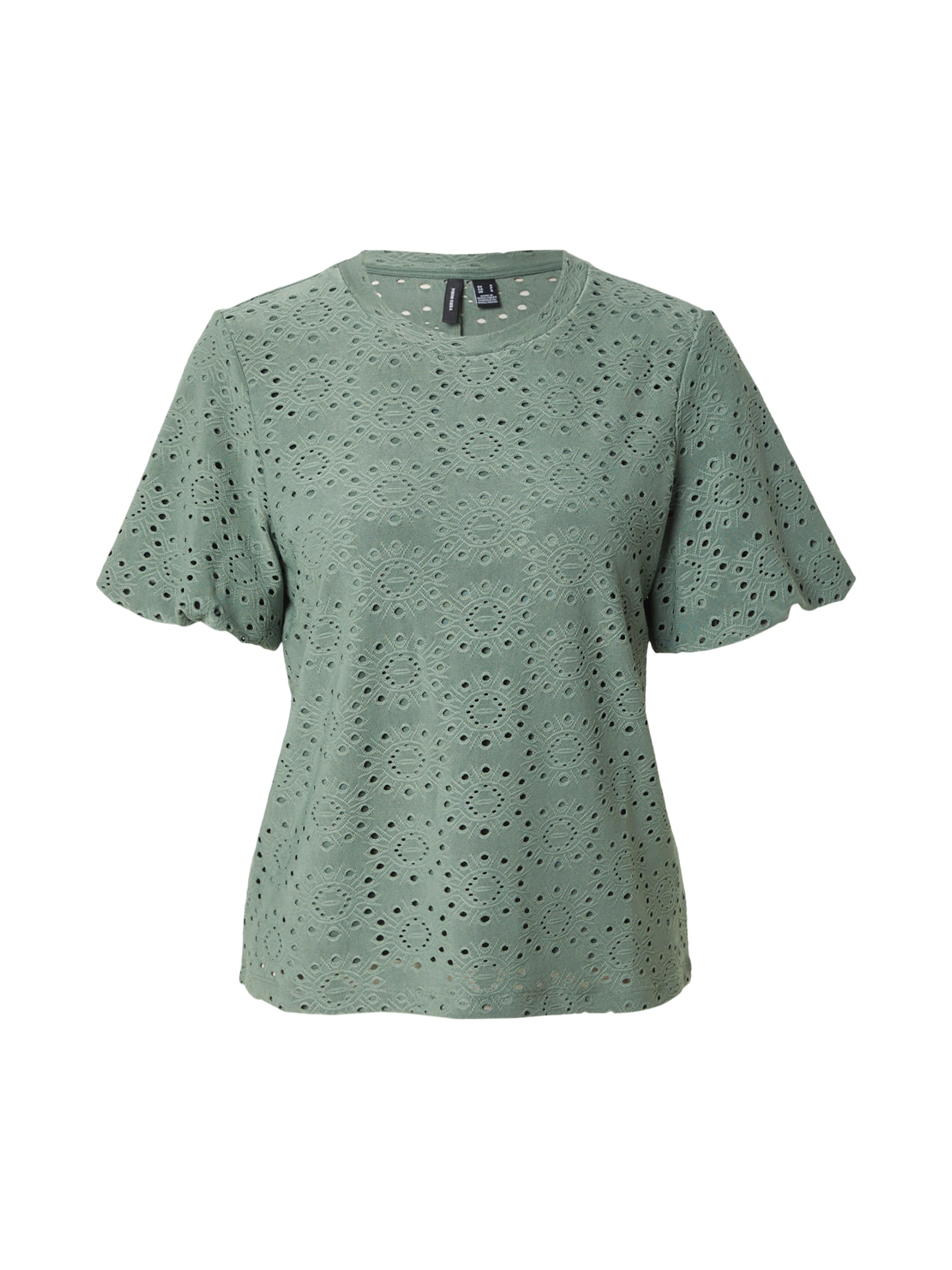 VERO MODA Majica 'VMTASSA' | zelena barva: sprednja stran