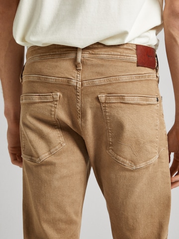 Pepe Jeans Tapered Jeans in Beige