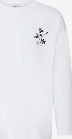 !Solid - Sudadera 'SDAmon' en blanco: frente