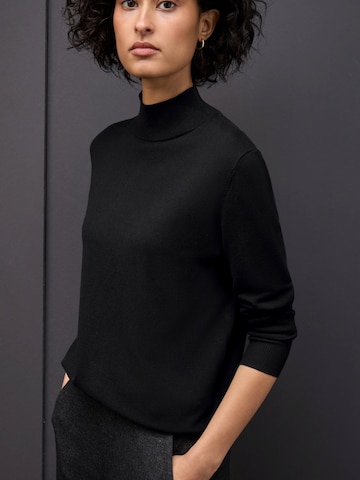 STREET ONE Pullover in Schwarz