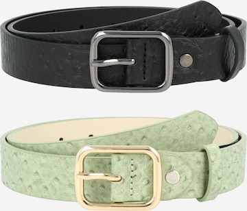 Urban Classics Belt 'Ostrich' in Green: front