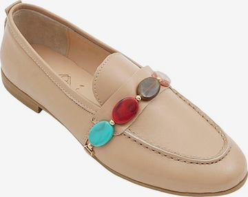 Desa - Mocasines 'Loafer' en beige: frente