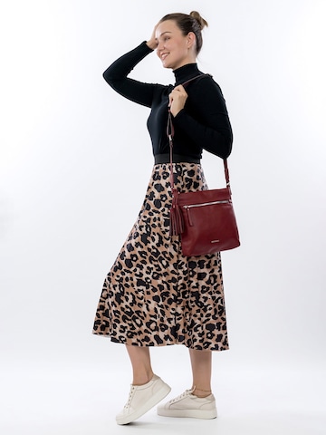 Emily & Noah Shoulder bag ' E&N Belli ' in Red: front