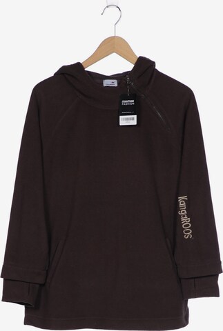 KangaROOS Sweatshirt & Zip-Up Hoodie in L in Brown: front
