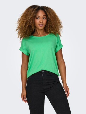 T-shirt ONLY en vert : devant