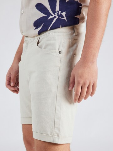 JACK & JONES Regular Broek 'RICK' in Beige