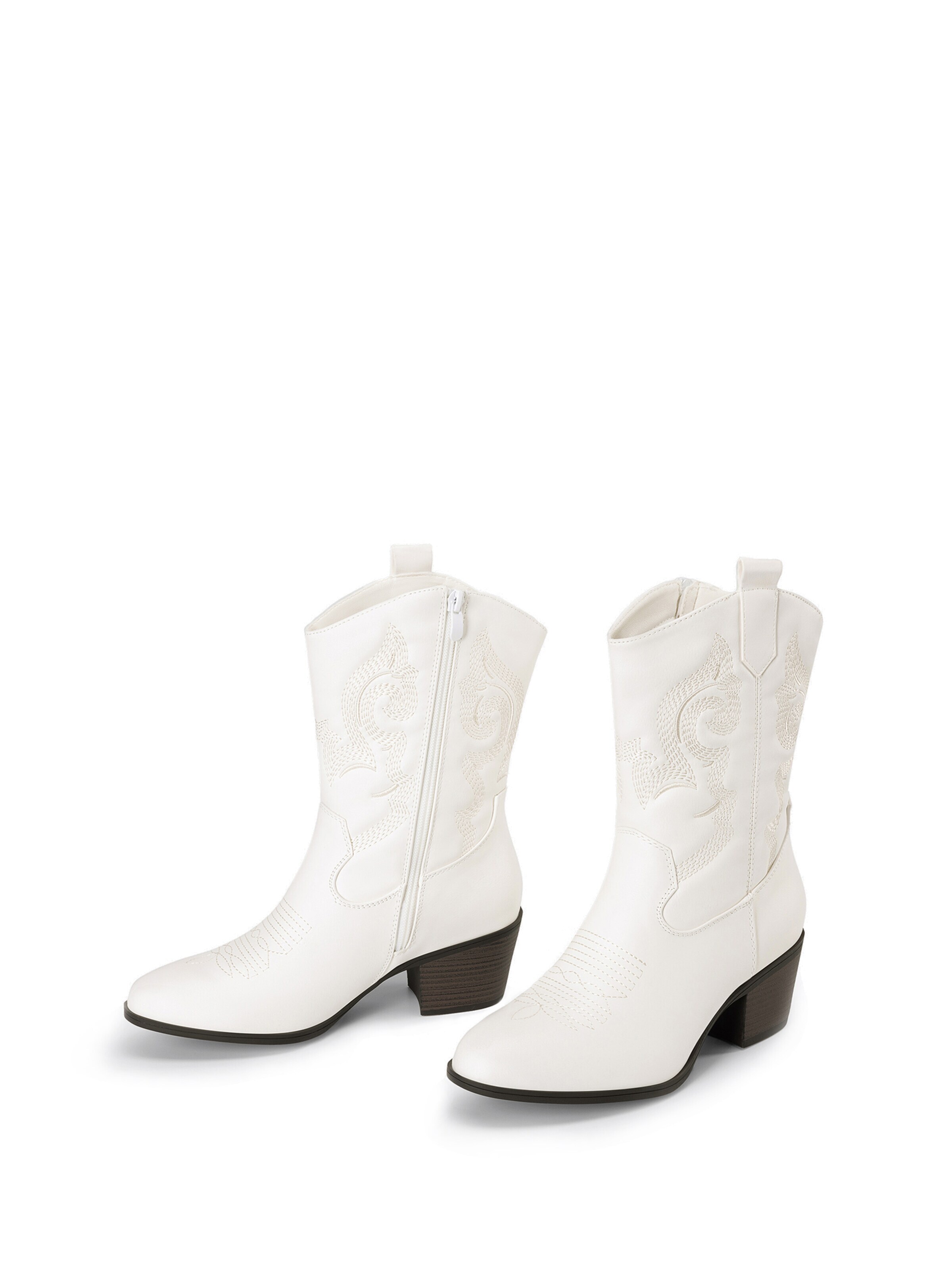 Boots 'DREAM PAIRS Klassische stiefel für Damen' Dream Pairs en blanc
