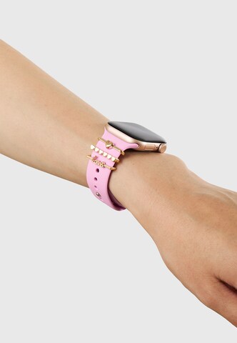 iDeal of Sweden Bracelet 'Apple Watch 38/40/41/42 Small' in Pink: front