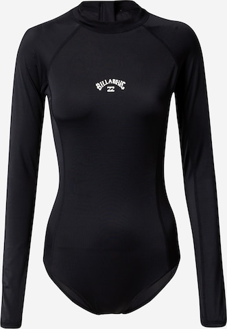 Costum de baie sport 'TROPIC' de la BILLABONG pe negru: față