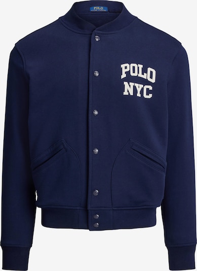Demisezoninė striukė 'CLS ATH' iš Polo Ralph Lauren, spalva – tamsiai mėlyna / balta, Prekių apžvalga