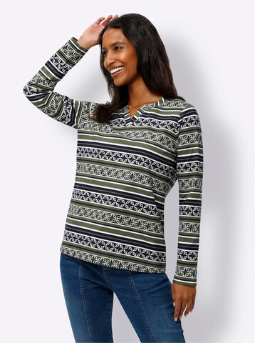 heine T-shirt i grön: framsida