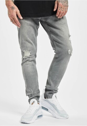 2Y Premium Slimfit Jeans 'Kurt' in Grau: Vorderseite