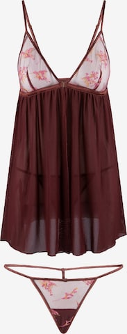 LingaDore - Camisa de noite em vermelho: frente