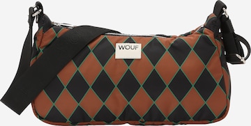 Wouf Olkalaukku 'Studio' värissä ruskea: etupuoli