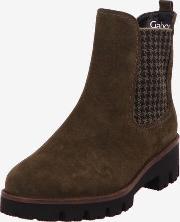 GABOR Chelsea Boots in Green