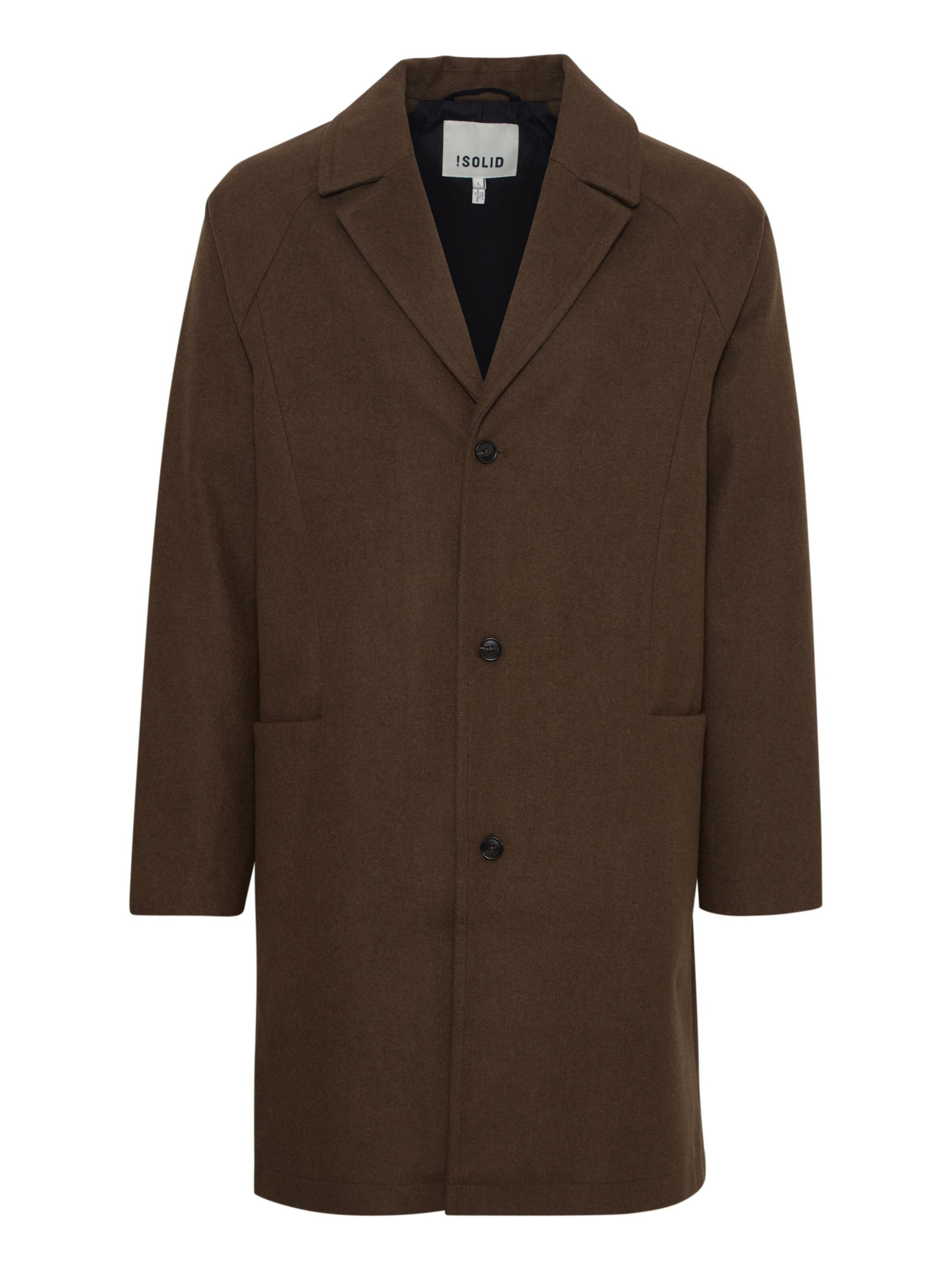 Cappotto di mezza stagione 'Miguel' di !Solid in marrone: frontale