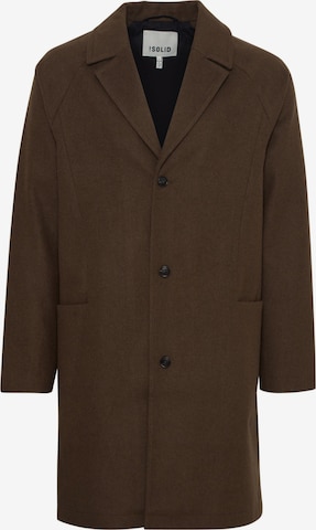 !Solid - Abrigo de entretiempo 'Miguel' en marrón: frente