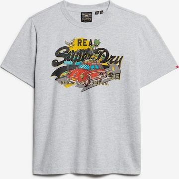 Superdry Shirt in Grijs: voorkant