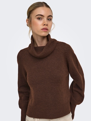 Pull-over 'ONLOLIVIA' ONLY en marron