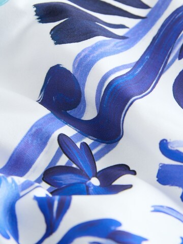 Next High neck Shapingbadeanzug in Weiß