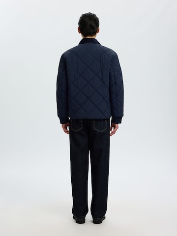 SELECTED - Chaqueta de entretiempo en azul
