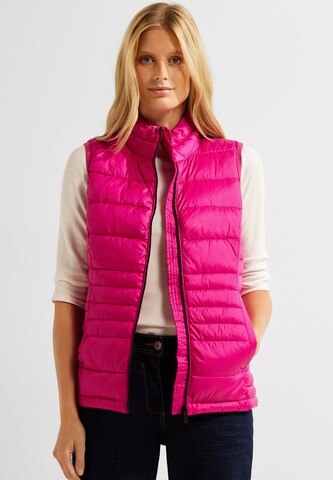 CECIL Vest in Pink: front