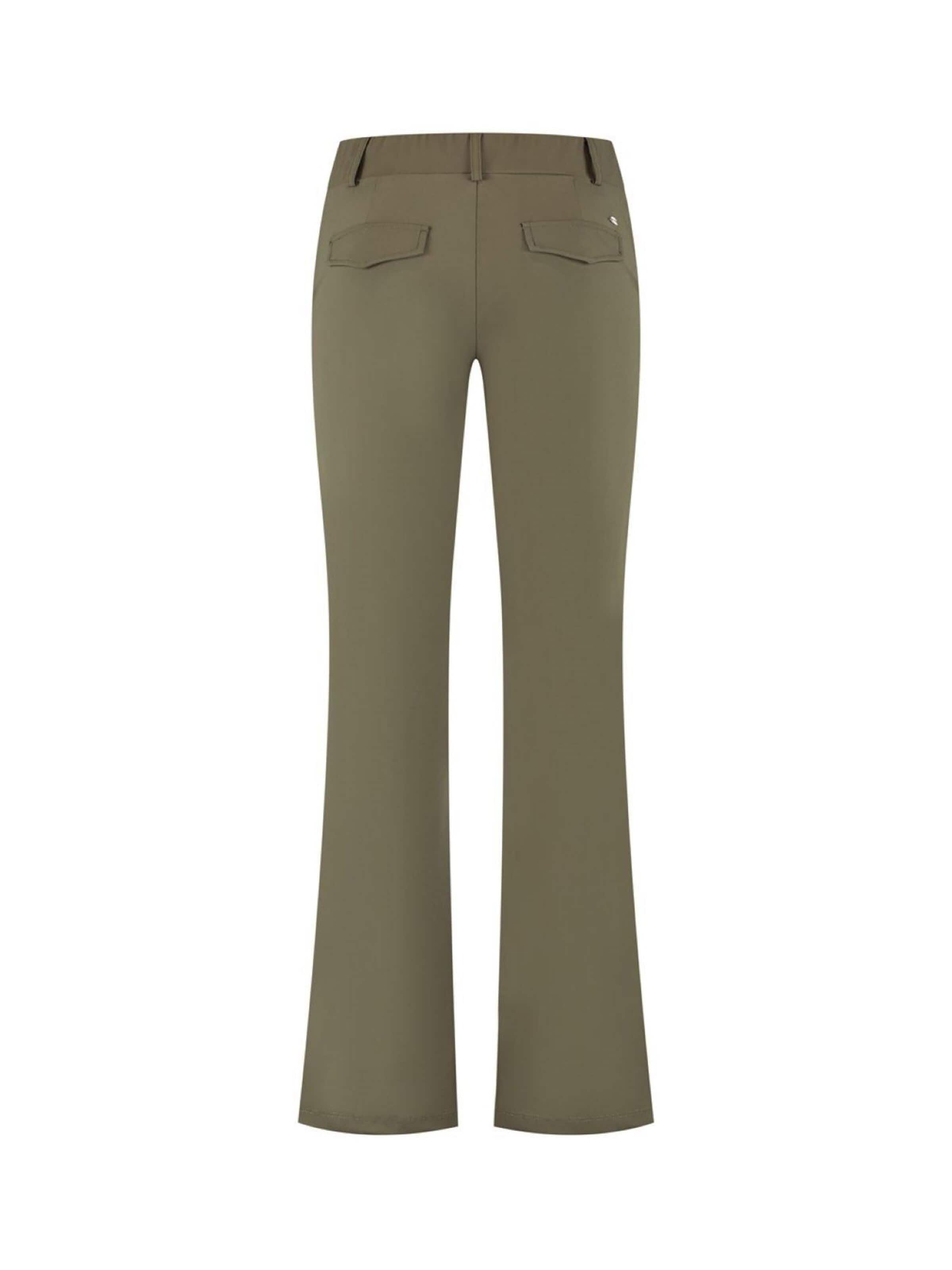 Lady Day Regular Trousers 'Lady Day Poppy deep forest' in Green