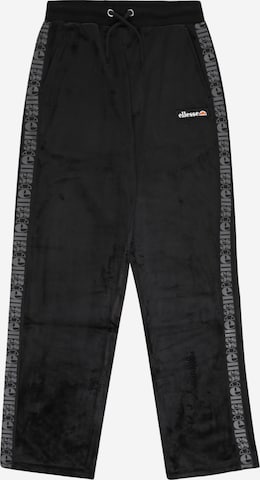 ELLESSE Loose fit Pants 'Comparati' in Black: front