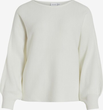 VILA Sweater in White: front