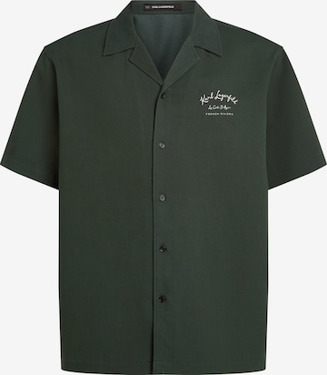 žalia Karl Lagerfeld Standartinis modelis Marškiniai: priekis