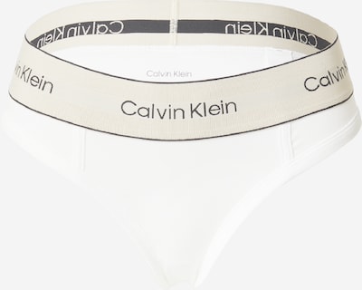 Calvin Klein Underwear Bikini u ecru/prljavo bijela / crna / bijela, Pregled proizvoda