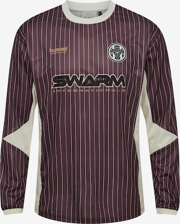 Maillot Hummel en marron : devant