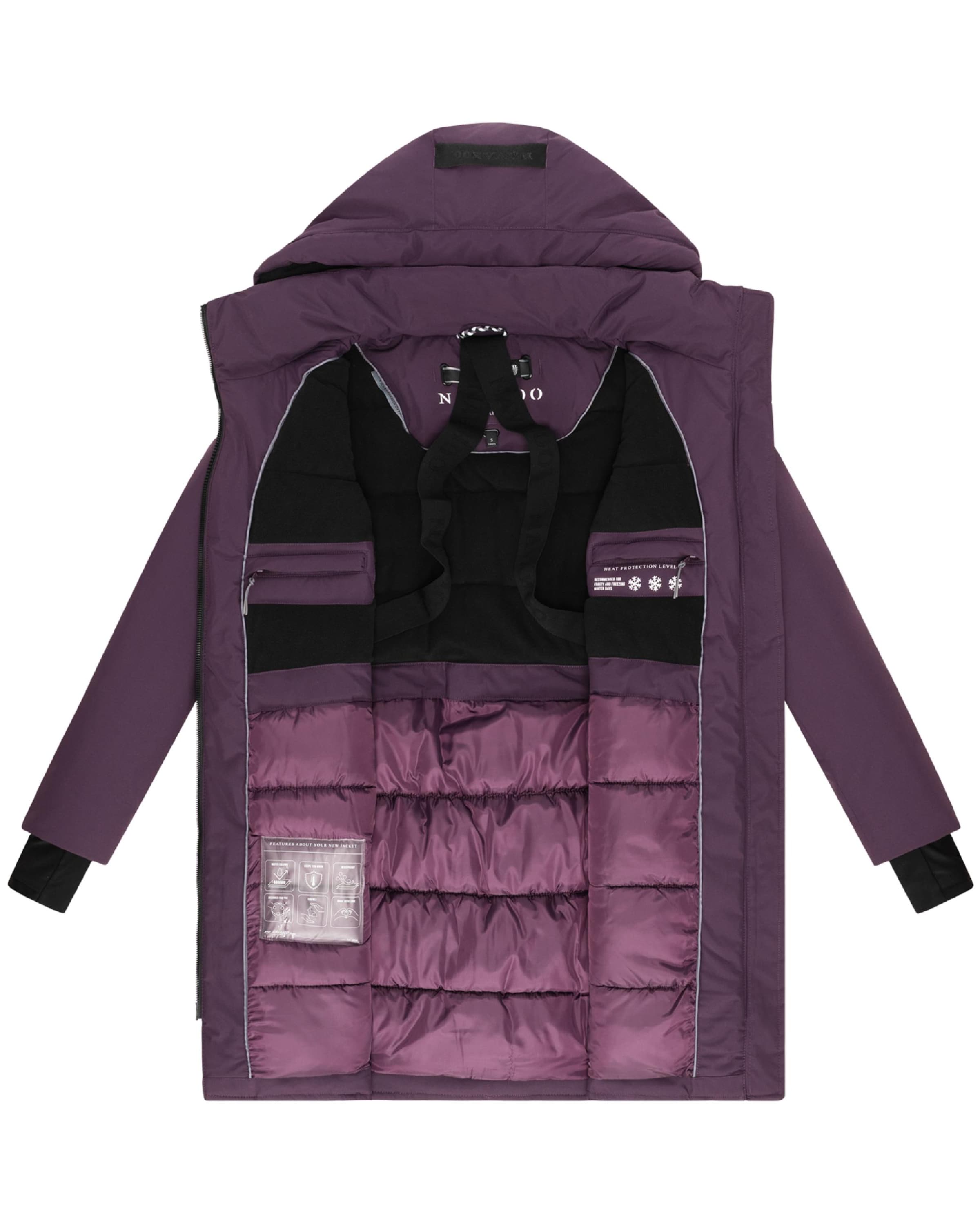 Manteau d’hiver 'Winterzart 14' NAVAHOO en violet